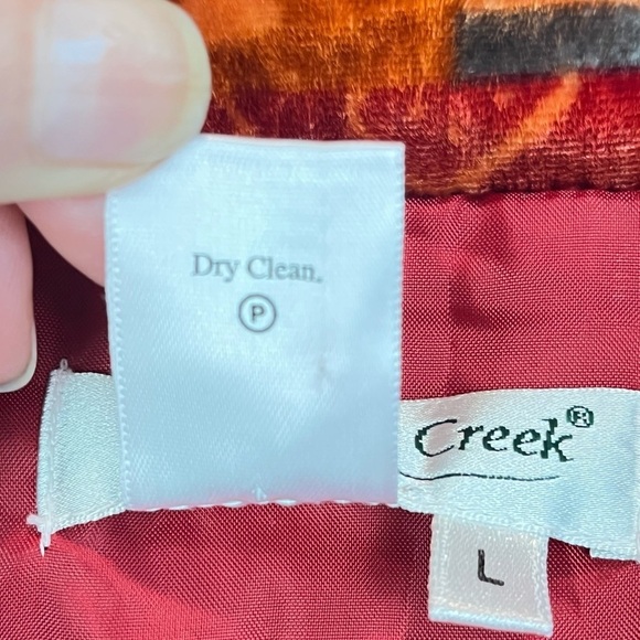 Women's Patchwork Velvet Silk Vest Sz L Boho Y2K Art to Wear Artsy Whimsy - Picture 4 of 15